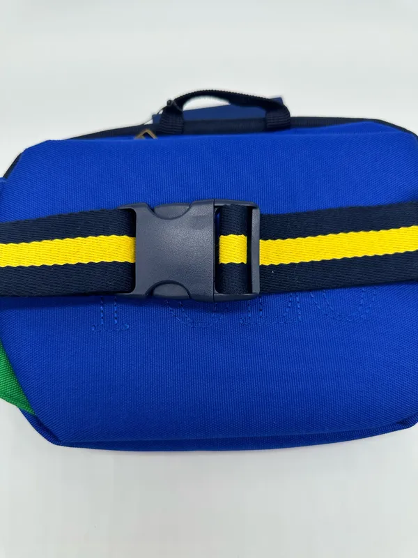 Polo Ralph Lauren Kids Colorblock Waist Bag Fanny Pack Crossbody Blue Red Green - Image 11
