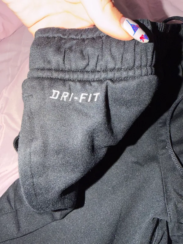 Black Nike Dri-Fit Sweatpants - Image 3
