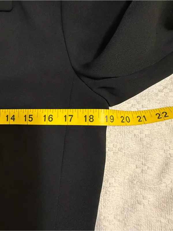 Preview Black Women's Tailored Button - Image 3