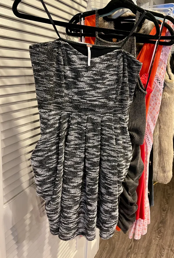Free People Strapless Mini Dress Size M - Image 8