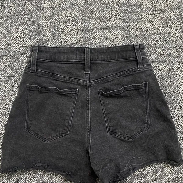 Madewell Black Jean Shorts - Image 2