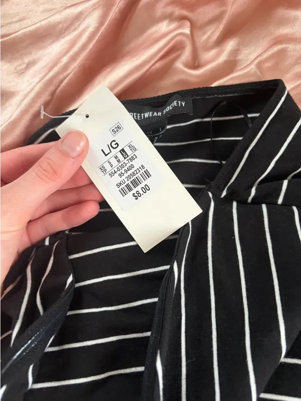 Streetwear Society Striped Tube Top - Image 3