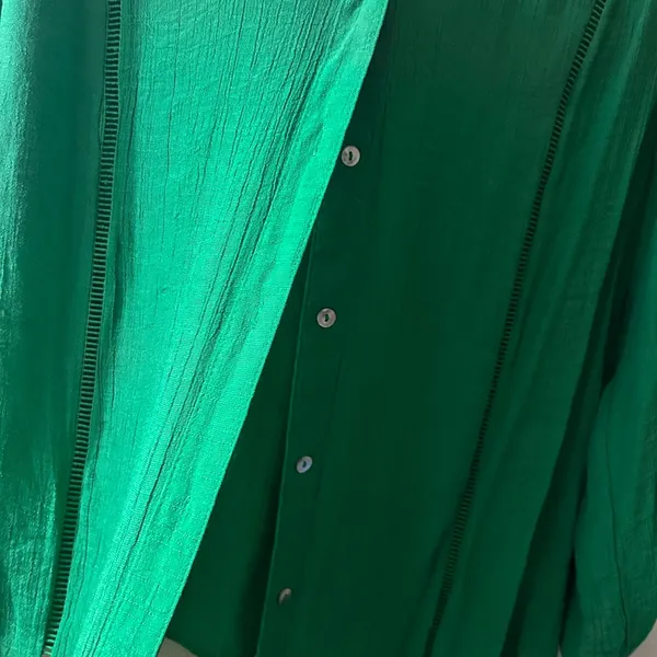 Zac & Rachel Vibrant Green Blouse - Image 2
