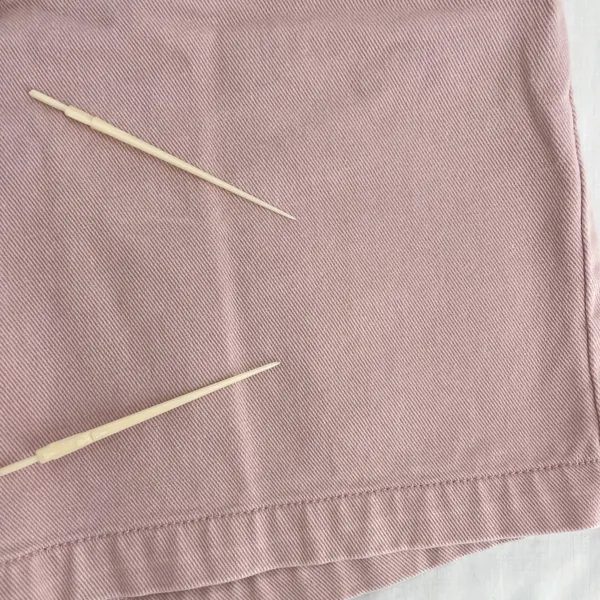 Gloria Vanderbilt Vintage Baby Pink Pastel High Rise Jean Shorts Retro Denim 12 - Image 12
