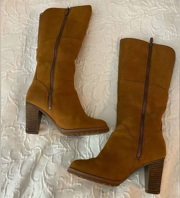 Timberland EK Stratham tall suede boots - Image 2