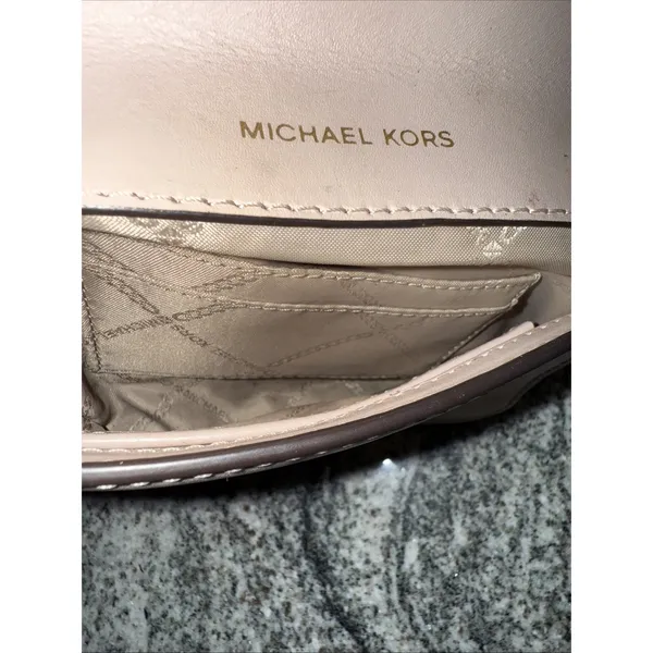 Michael‎ Kors Belt Bag Pink With Gold Hardware S/M No Belt - Image 4