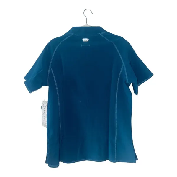 Essential Threads Womens Caribbean Blue Scrub‎ Set, Large - Image 5