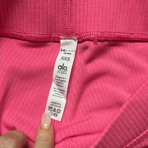 Alo Pink Leggings - Image 3