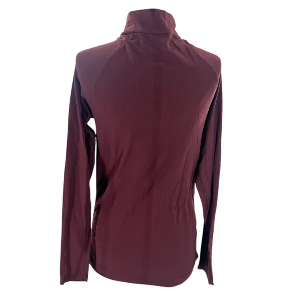 Athleta Speedlight‎ Half Zip Pullover Top
Burgundy sz M - Image 4