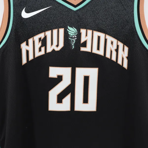 Nike New York Liberty Sabrina Ionescu #20 Explorer Edition Jersey Black - Image 4