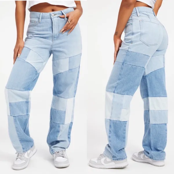 Good American Good‎ '90s Patch Jeans Size 15 - Image 2
