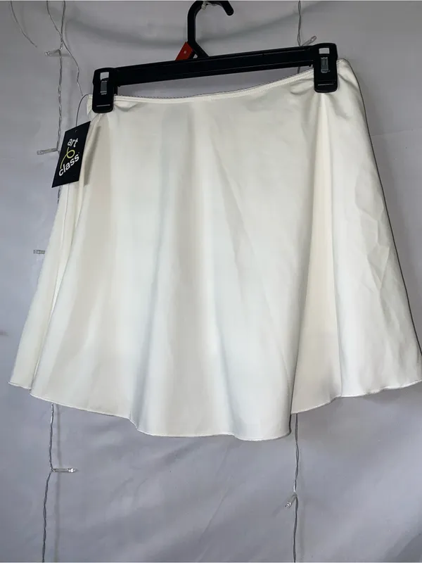 art class White Skater Skirt - Image 3