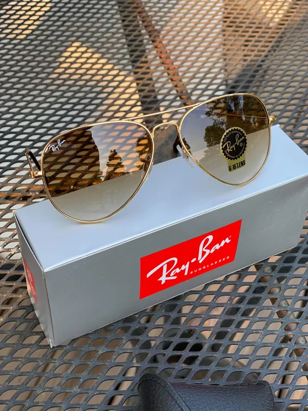 New Aviator Pilot RB3025 Sunglasses 58mm - Image 9