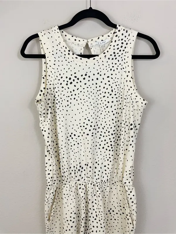 Z Supply‎ Adira Dot Cotton Romper NWT Size Small - Image 5