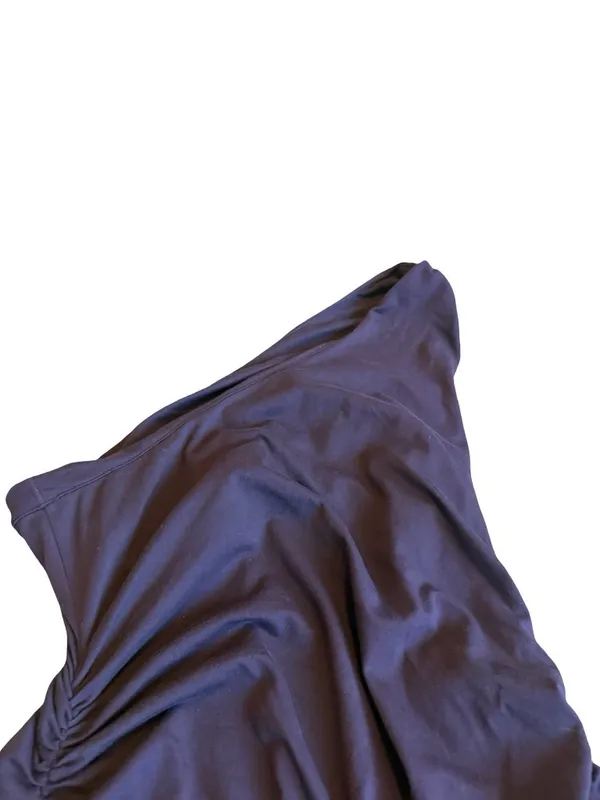 Victoria's Secret Bra Tops One-Shoulder Purple Dress Stretchy Built-In Bra Large - Image 9