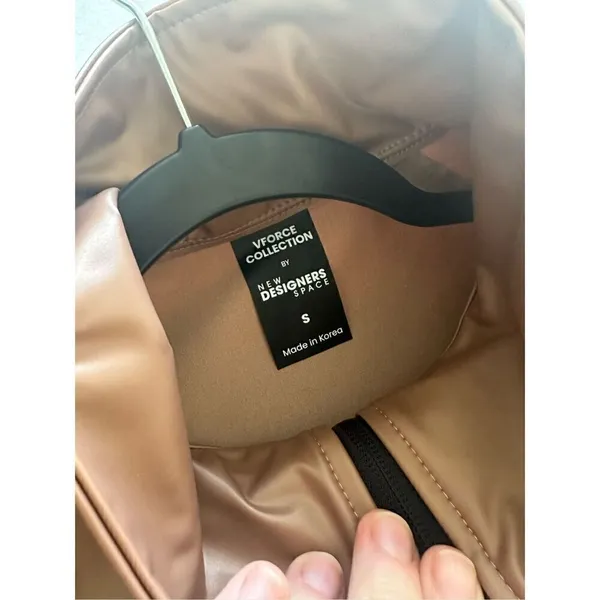 NWT V Force Collection By New Designer Space CLASSIC UTILITY JACKET COPPER SOLI - Image 10