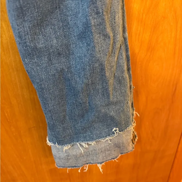 Veronica Beard Carolyn Baby Boot High Rise Jeans Blue Denim Button Fly Size 26/2 - Image 14