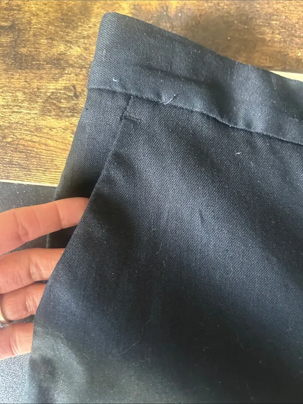 Banana Republic Hayden Wide Leg Linen Blend Black Pants Size Medium NWT - Image 10