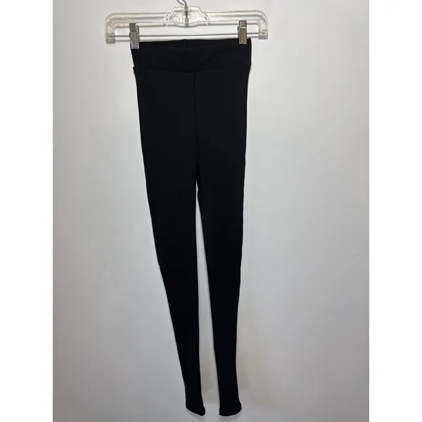 Brand New Naked Wardrobe Women's Small Black Ankle High Waisted Pants Shapewear - Image 2