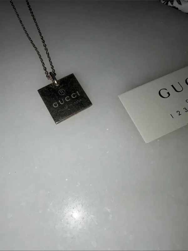 Gucci Sterling Silver Necklace - Image 3