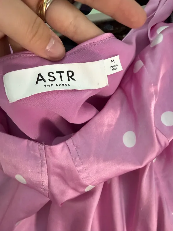 ASTR Pink Midi Dress - Image 5