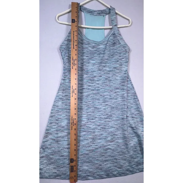 MPG Mondetta Performance Gear Womens Blue Space Dye Racerback Athletic Dress M - Image 12