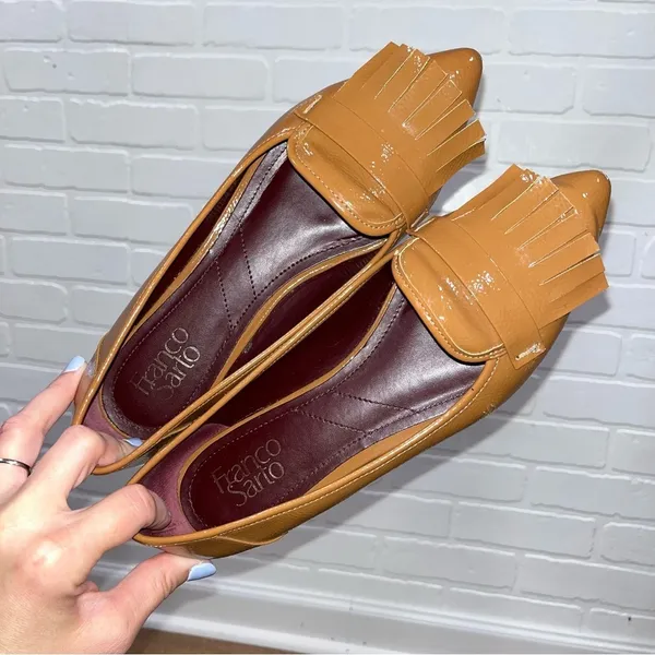 Franco Sarto Loafer Pointed Toe Flats - Image 9