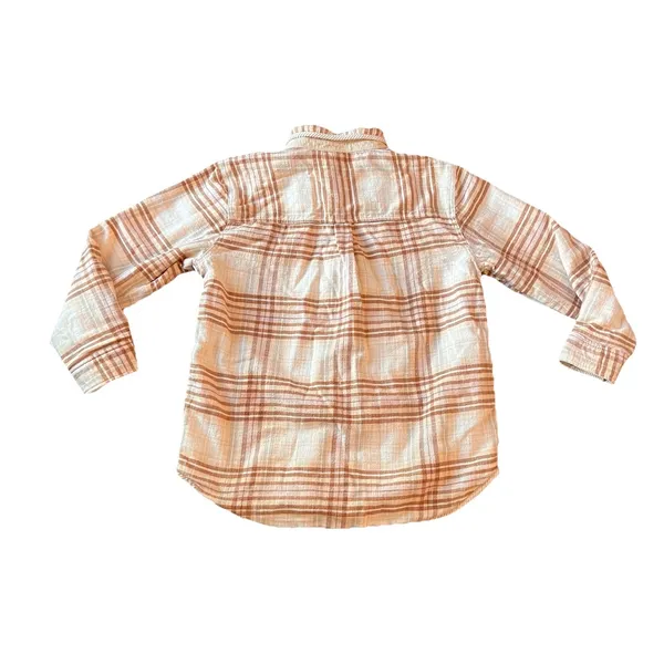 American‎ Eagle Women's Reversible Corduroy Flannel Jacket Large - Image 5