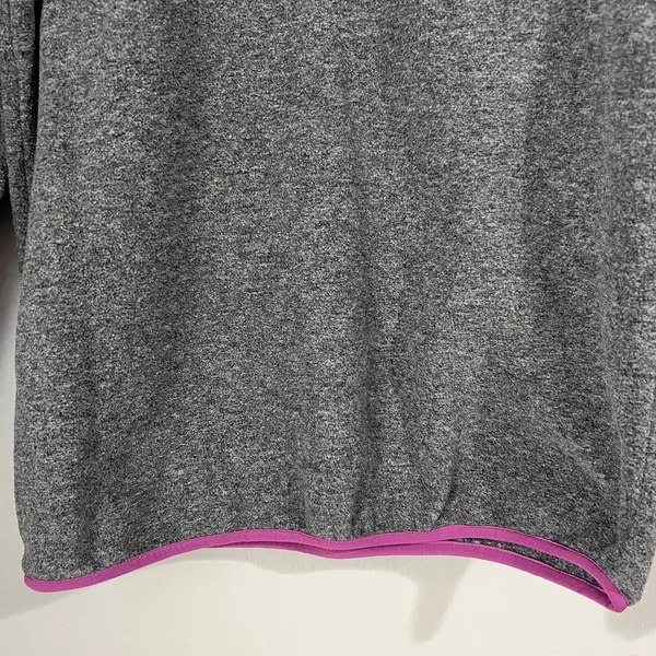 Patagonia Women's XXS Synchilla Lightweight‎ Snap-T Fleece Pullover Gray Cozy - Image 4