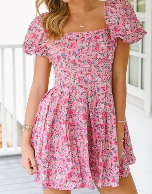 These Three Boutique Pink Easter Dress - Image 3