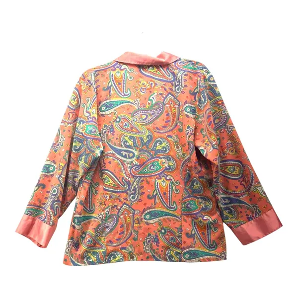 Victorias Secret Vintage Paisley Pajama Set‎ Pink Small - Image 4