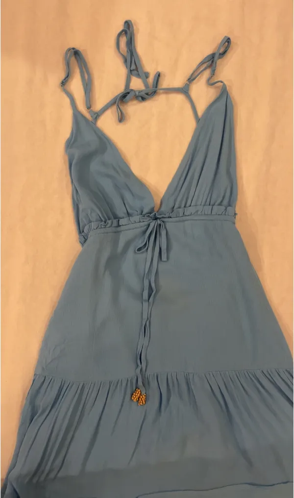 Forever 21 Summer Dress Blue - Image 2