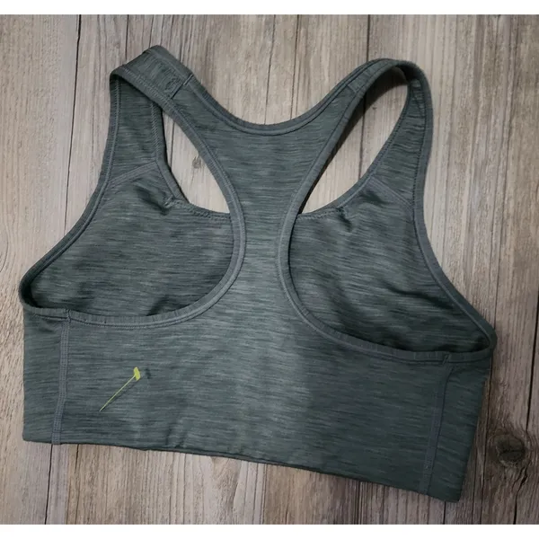 Nike Dri-FIT Sports Bra Medium Support Workout Fitness Gray M‎ - Image 2