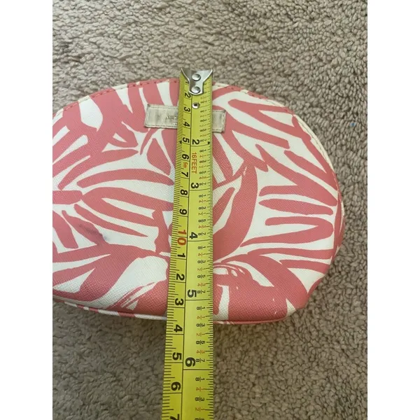 Kate Spade Grant Street Keri Domed Cosmetic Case - Pink & White - Image 8