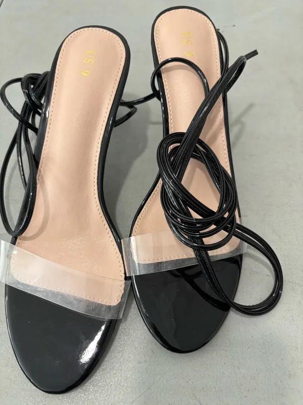 Sandals Black Size 9 - Image 3