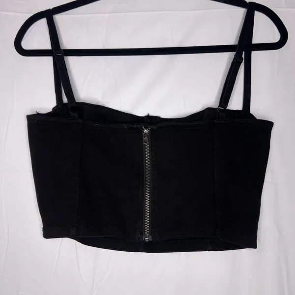 Good American Sculpt Bustier - Black (Medium) - Image 7