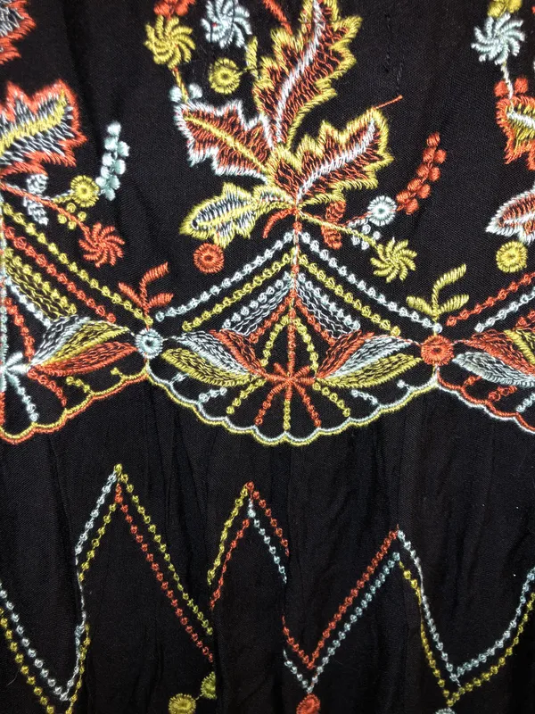 Urban Outfitters NWT Jamie Embroider Babydoll Dress - Medium - Image 7
