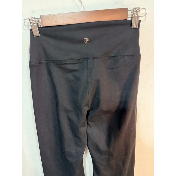 Balance Collection Brandy Yoga Pants High Rise Flare Leg Women's Size M Black - Image 4