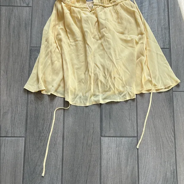 Princess Polly Light Yellow Dress - Image 5