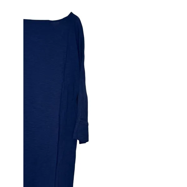 Lilly Pulitzer‎ Women's Dress Shirt Crew Neck 3/4 Sleeves Pima Cotton Blue Small - Image 7