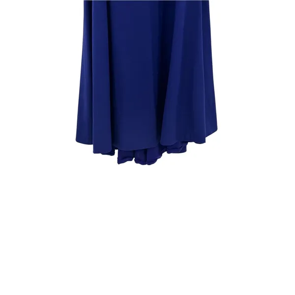 Winser London Miracle Ponte Full A-Line Midi Skirt Cobalt Blue UK 6 US 2 - Image 4
