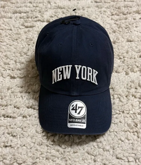 New 47 Brand New York Navy Blue Cleanup Hat - Image 2