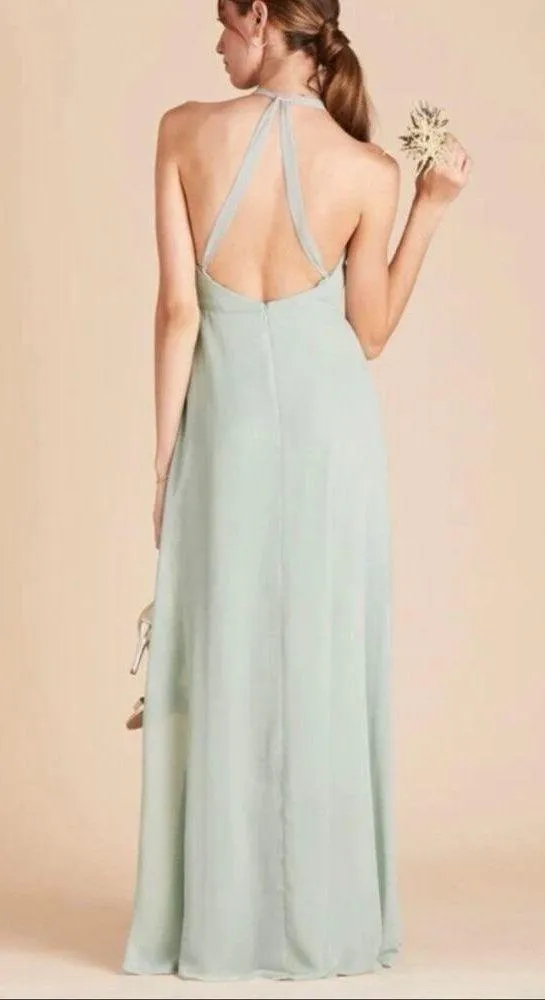 Birdy Grey Moni Convertible Bridesmaids Dress In Sage Green XS NWT - Image 3
