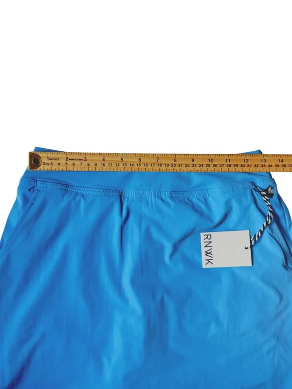 NWT Renwick Golf‎ Skort Blue Scallop Hem Womens XS Athletic Tennis Skirt - Image 7