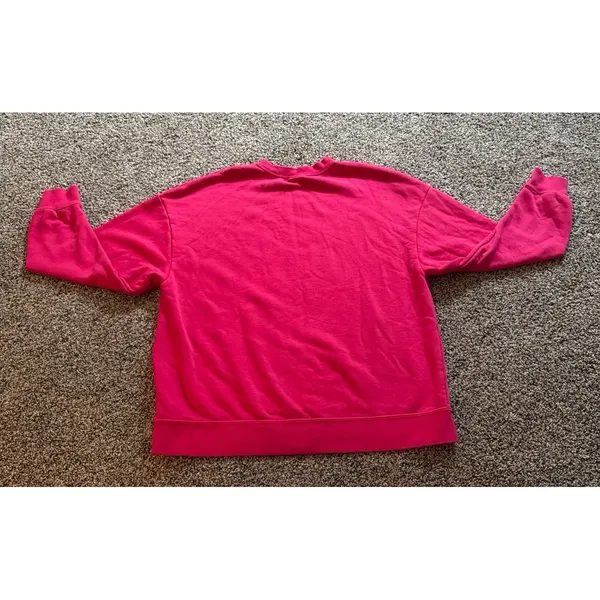 Nike Women's Pink Crewneck Sweatshirt Pullover Size Small - Image 7