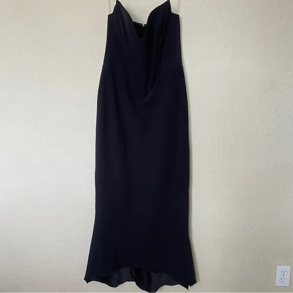 HOUSE OF CB‎ 'Sabine' Black Strapless Corset Dress NWOT size XL - Image 6