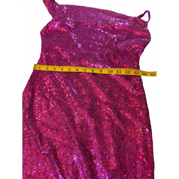 Hello Molly Pink Citadel Skies Sequin Dress - US Size 6 - Image 6