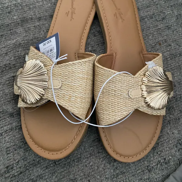 Women's Tan Sandals Size 7 - Image 3