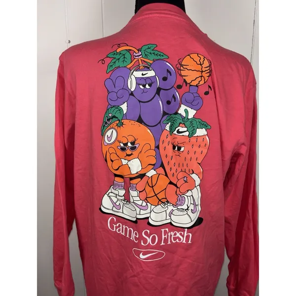 Nike Sportswear long-sleeve T-shirt with the "Game‎ So Fresh" graphic - Image 4