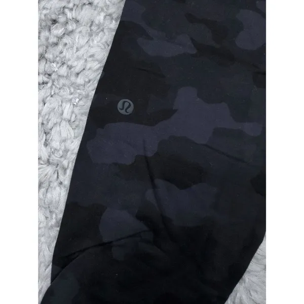 Lululemon Ready To Rulu Jogger Pants 29" Black Gray Camo Size 6 Women's - Image 6